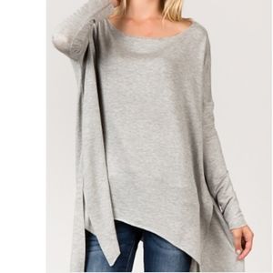 ADORA Oversized Mineral Washed Flare Top main image 1